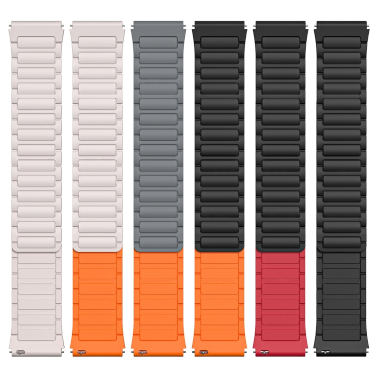 22mm I-shaped Magnetic Silicone Watch Band — view 53