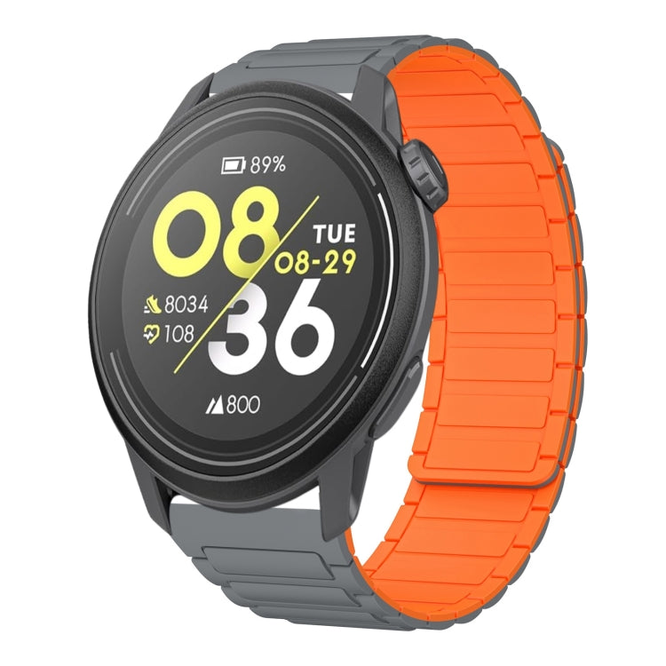 For COROS Pace 3 22mm I-shaped Magnetic Silicone Watch Band — Starlight