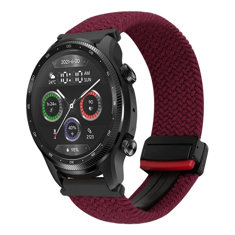 22mm Magnetic Buckle Braided Watch Band