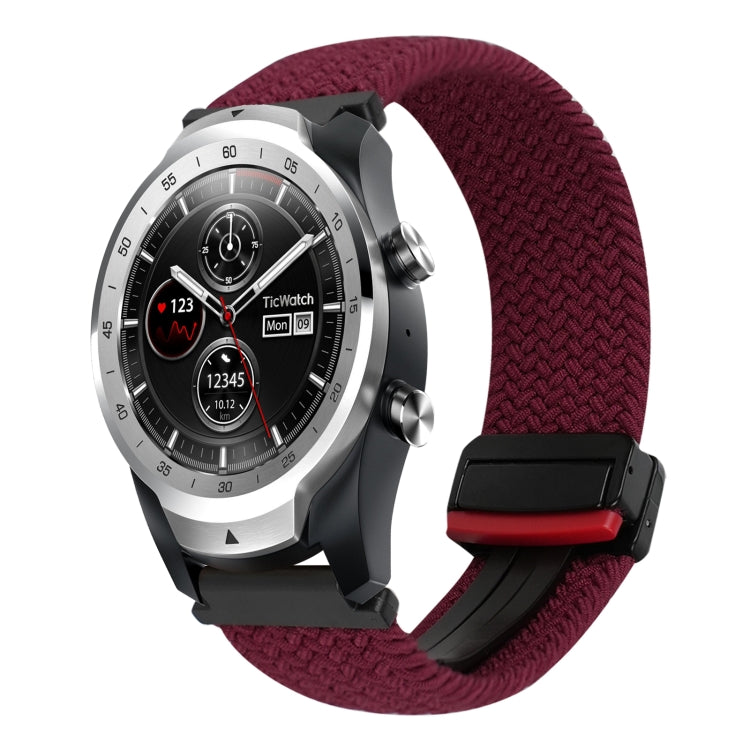 22mm Magnetic Buckle Braided Watch Band