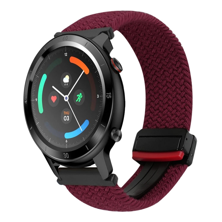 22mm Magnetic Buckle Braided Watch Band