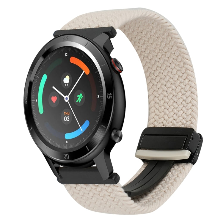 22mm Magnetic Buckle Braided Watch Band — Starlight