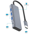 ADS-309C Type-C + 3 x USB 3.0 HUB Docking Station, Type-C Port — view 4