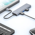 ADS-309C Type-C + 3 x USB 3.0 HUB Docking Station, Type-C Port — view 5