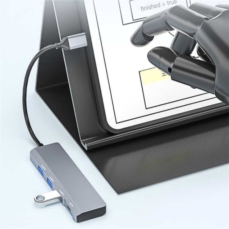 ADS-309C Type-C + 3 x USB 3.0 HUB Docking Station, Type-C Port — view 6