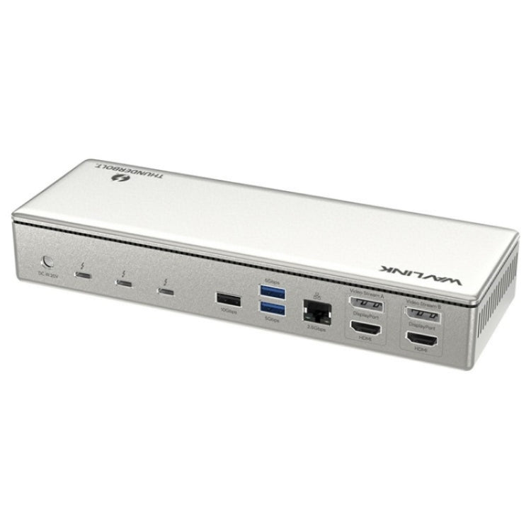 WAVLINK UTD41 PRO RJ45 / Audio / SD Card Reader 15-in-1 Thunderbolt 4 Docking Station — EU Plug