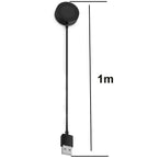 For Garmin Fenix 8 AMOLED / Vivoactive 6 USB Interface Disc Base Smart Watch Charging Cable, Length: 1m