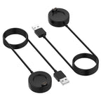 For Garmin Fenix 8 AMOLED / Vivoactive 6 USB Interface Disc Base Smart Watch Charging Cable, Length: 1m