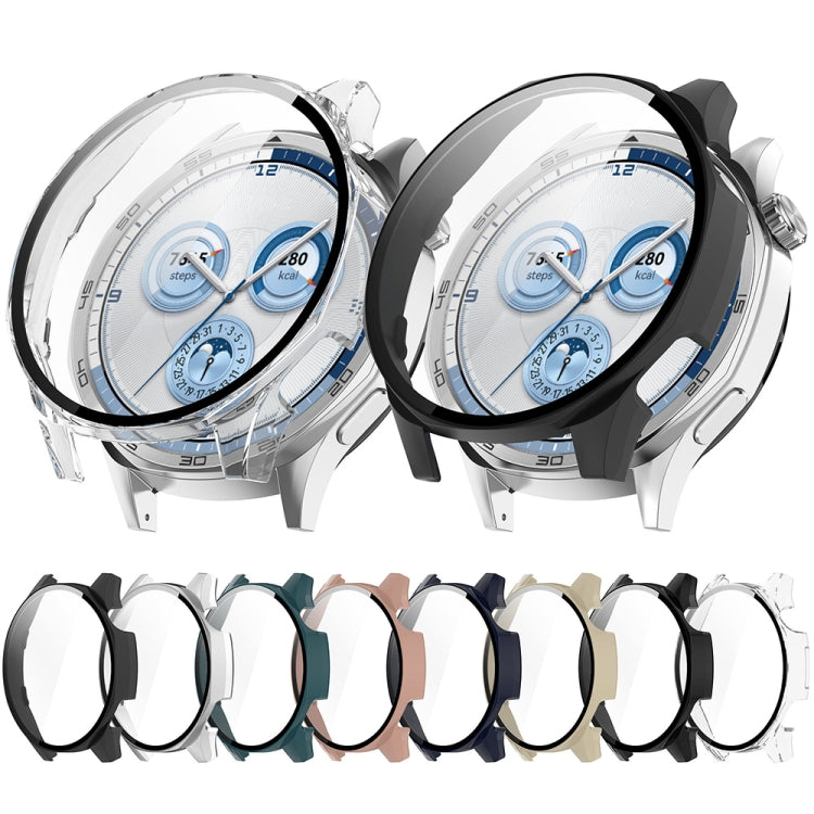 Tempered Glass Film Integrated PC Watch Protective Case