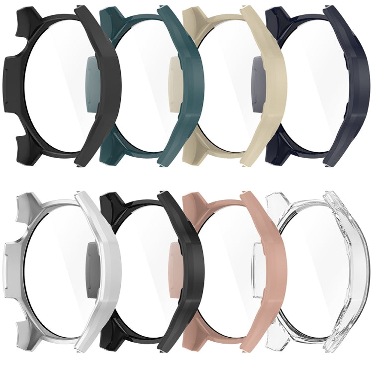 Tempered Glass Film Integrated PC Watch Protective Case