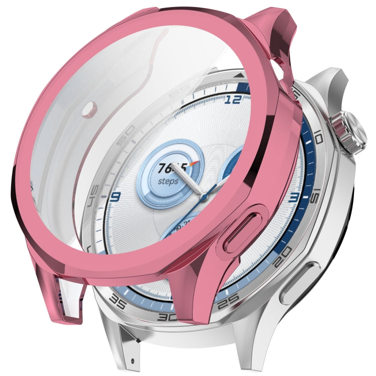 For Huawei Watch GT 5 46mm Electroplated TPU Full Coverage Watch Protective Case — Silver
