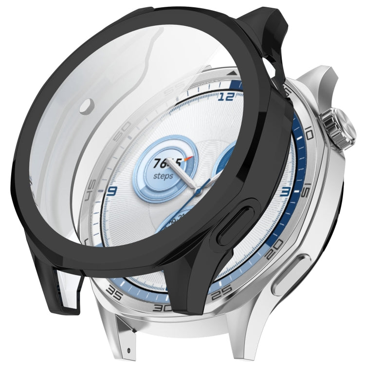 For Huawei Watch GT 5 46mm Electroplated TPU Full Coverage Watch Protective Case — Transparent Color