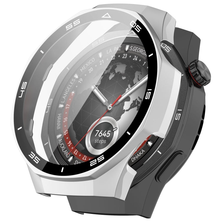 For Huawei Watch GT 5 Pro 46mm Graduated Style Tempered Glass Film Integrated PC Watch Case — view 8