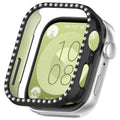 For Huawei Watch Fit3 Diamond Electroplated PC Half Coverage Watch Protective Case