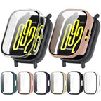 Tempered Film Integrated PC Watch Protective Case