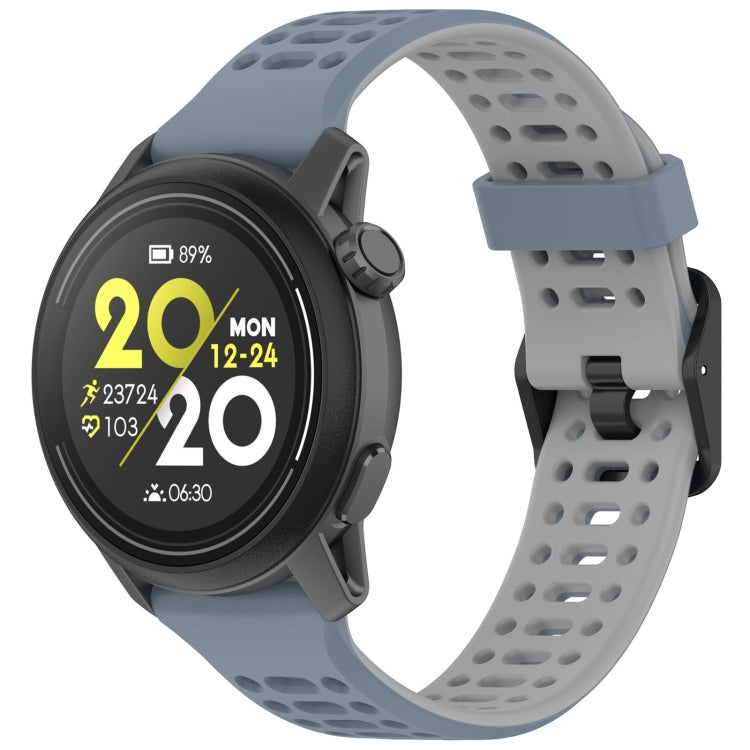 For Coros Pace 3 Dual Color Quick Release 22mm Silicone Watch Band — view 10