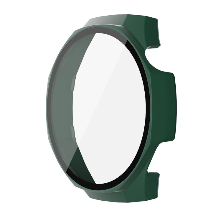ENKAY Hat-Prince Tempered Glass Film Integrated PC Watch Case — Transparent