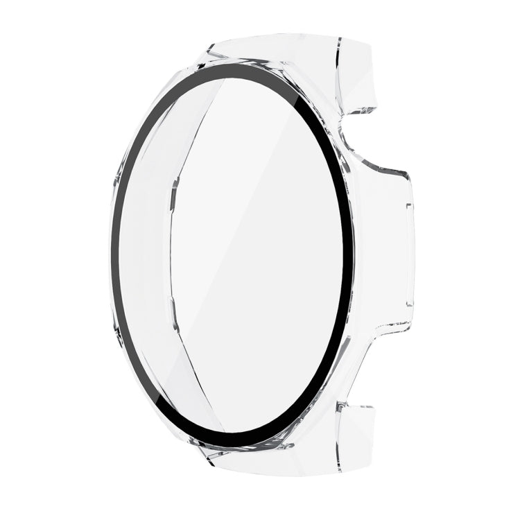ENKAY Hat-Prince Tempered Glass Film Integrated PC Watch Case — Silver