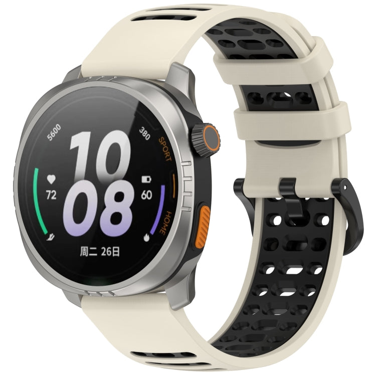 Two Color Holes Style Quick Release Silicone Watch Band — view 11