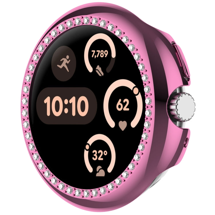 Diamond Electroplated PC Half Coverage Watch Protective Case