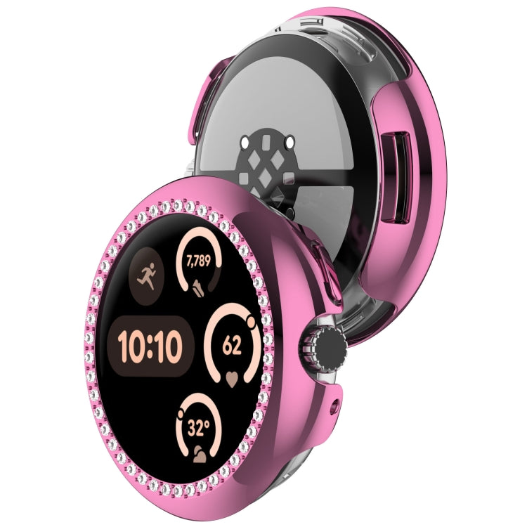 Diamond Electroplated PC Half Coverage Watch Protective Case