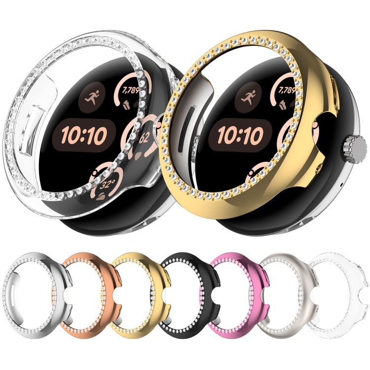 Diamond Electroplated PC Half Coverage Watch Protective Case