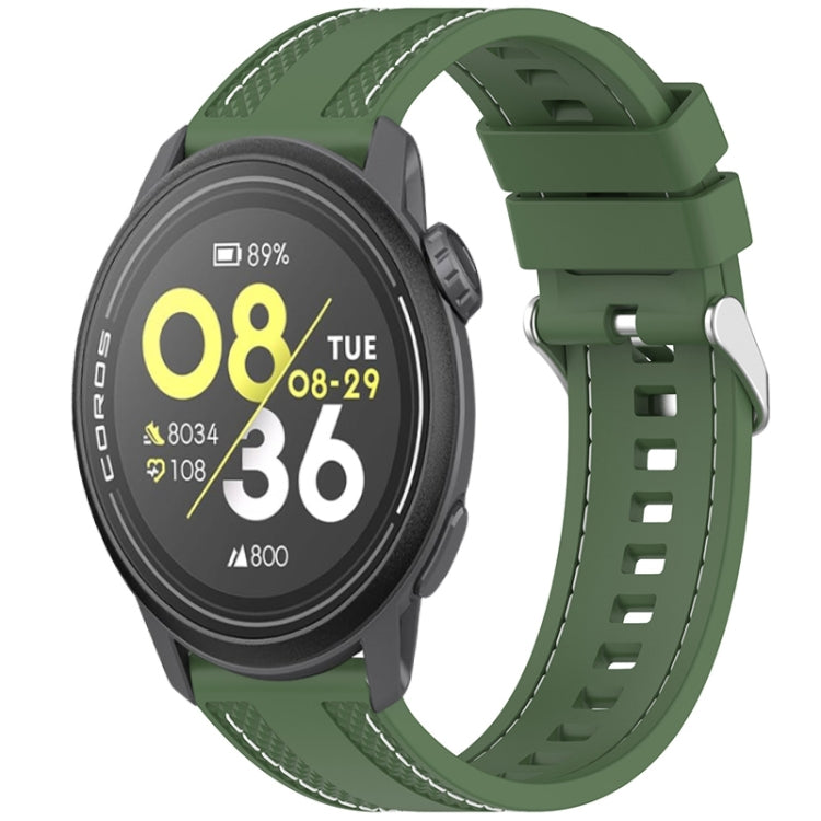 Quick Release Two Side Stitching Silicone Watch Band — view 13