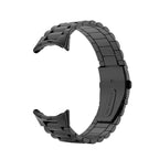 Three Beads Stainless Steel Folding Buckle Integrated Watch Band