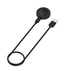 USB Port Split Magnetic Watch Charging Cable — White