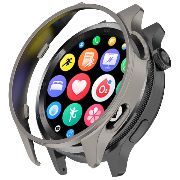 Half Coverage PC Hollow Watch Protective Case — Pink