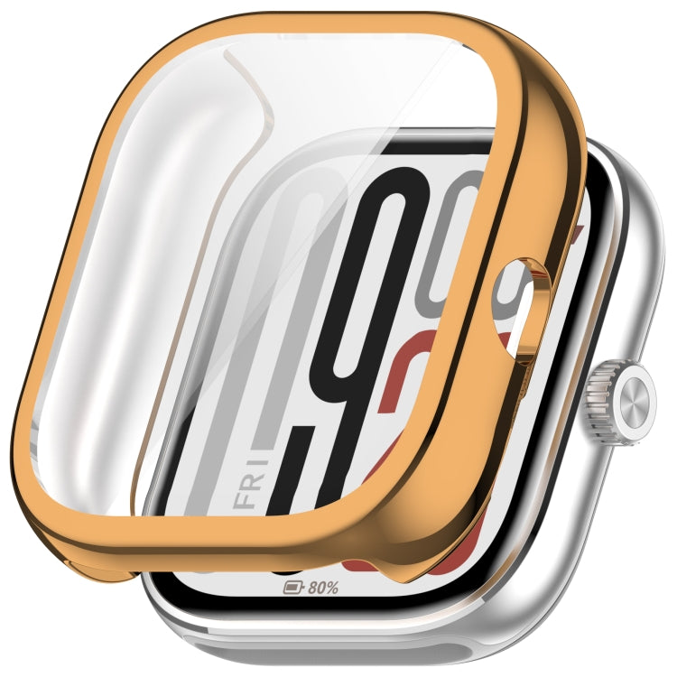 Electroplated Full Coverage TPU Watch Protective Case — Silver