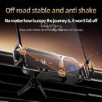 SD01 Car Air Vent Mount Dual Coil Rotating Phone Stand 15W Wireless Charger Phone Holder — view 5