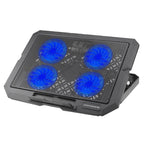 X4 4 Fan 7-Speed Control Noiseless Height Adjustable Stand Laptop Cooling Pad — view 3