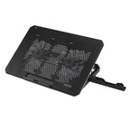 CP252 Adjustable Angle Notebook Cooler Stand Dual Fan Laptop Cooling Pad — view 5