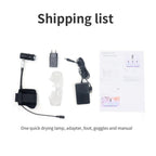 AL50 Eyelash Extensions / Nail Art / Eyebrow Tattoo Wrist Strap Curing Light UV Lamp