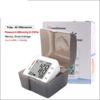 RZ204 Automatic Digital Wrist Cuff Blood Pressure Monitor Heart Beat Light weight LCD Digital Wrist Watch With Voice
