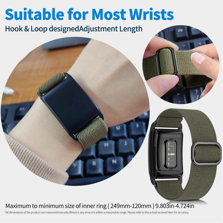 Watch Case Integrated Elastic Nylon Watch Band — view 8