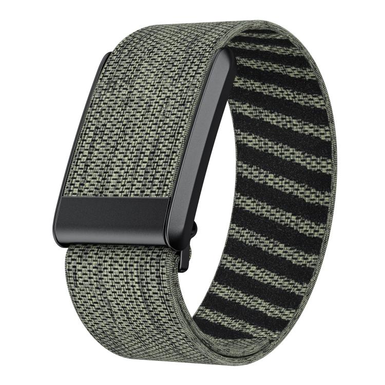 Elastic Force Decorative Design Nylon Watch Band — Black