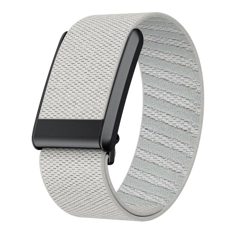 Elastic Force Decorative Design Nylon Watch Band — Gray Green