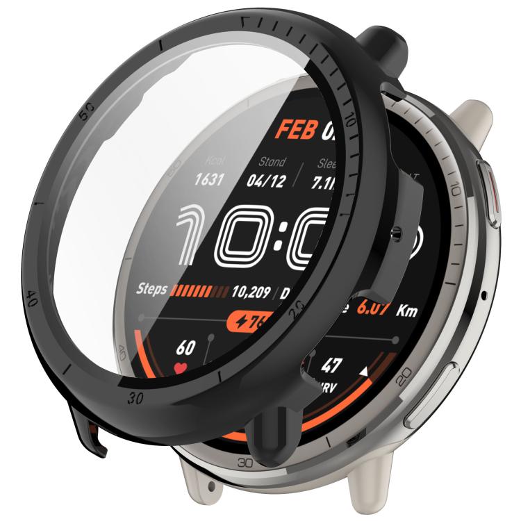 Tempered Film Integrated PC Watch Protective Case