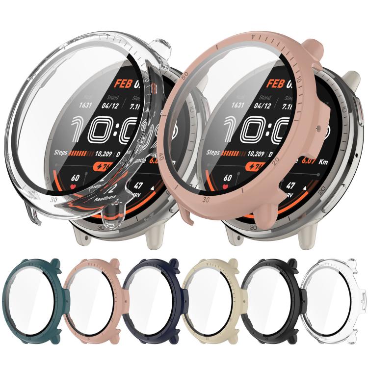 Tempered Film Integrated PC Watch Protective Case