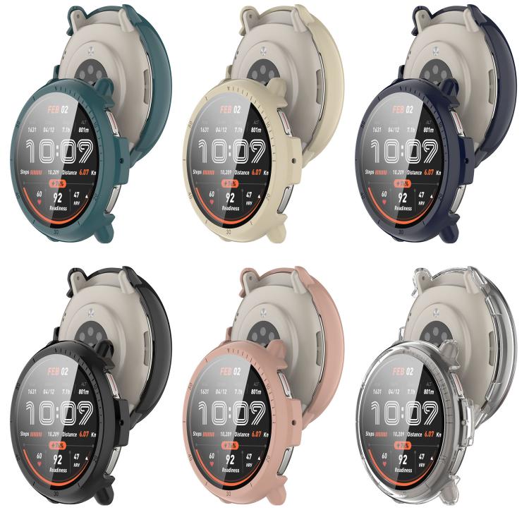 Tempered Film Integrated PC Watch Protective Case