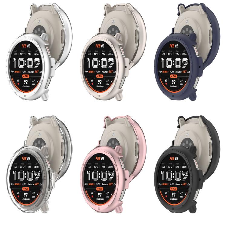 Half Coverage PC Hollow Watch Protective Case