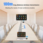 BOVBOX 091-HD Conference Use 100M Wireless WiFi HDMI Extender Video Transmitter Receiver — view 8