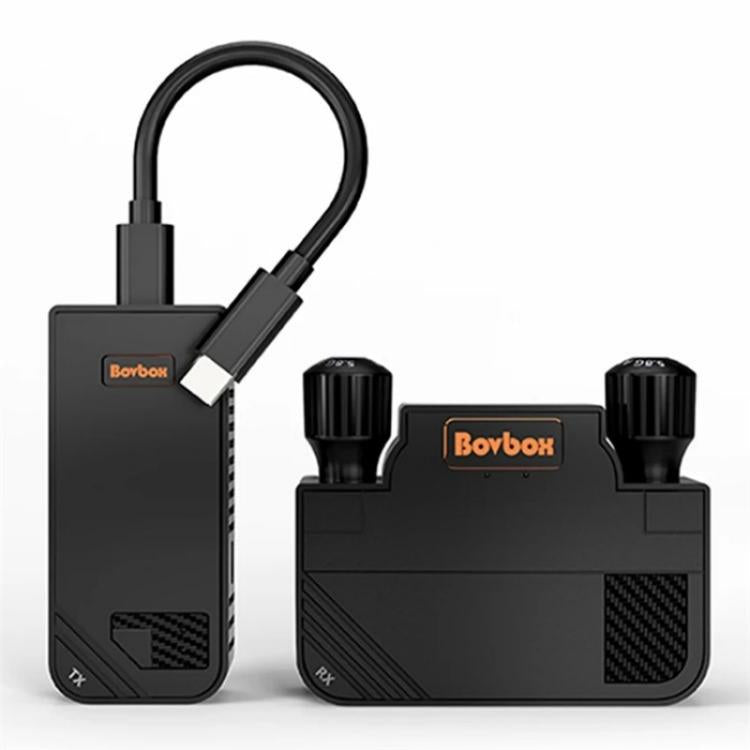 BOVBOX 091-TC For Phone Projector USB C Wireless Transmitter And Receiver Video Extender — EU Plug
