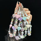 Heidi Beads Love Mobile Phone Chain — Pink
