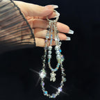 Bear Butterfly Pearl Mobile Phone Chain — view 6