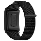 Nylon Loop Hook and Loop Fastener Watch Band — Green