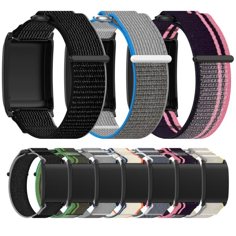Nylon Loop Hook and Loop Fastener Watch Band — view 12