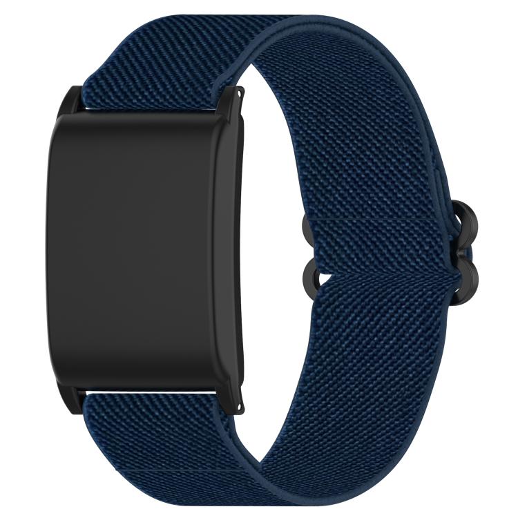 Slide Buckle Nylon Elastic Braided Watch Band — Starlight